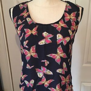 2 for $10! Butterfly blouse